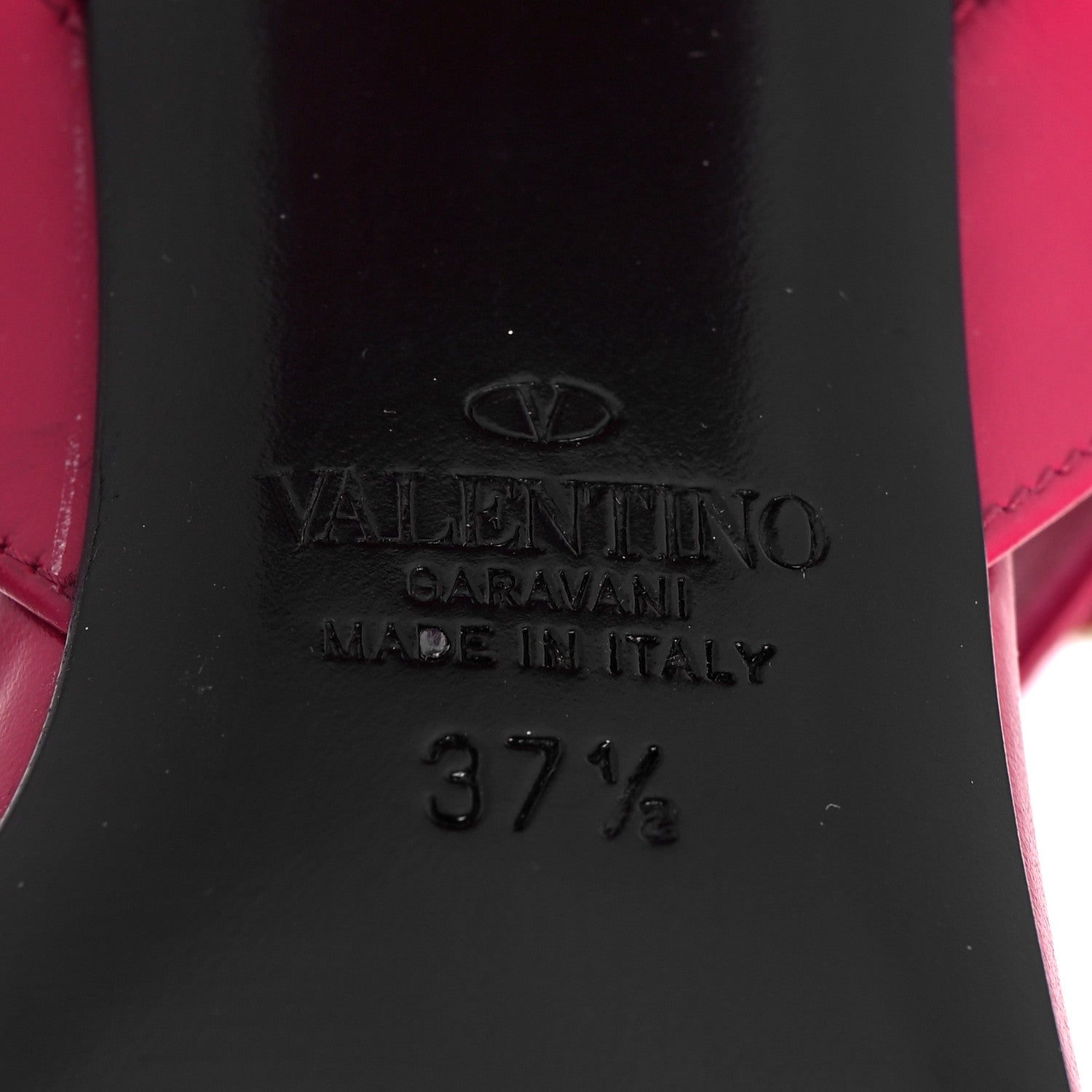 Valentino Garavani Calfskin Roman Stud 60mm Sandals 37.5 Blossom 6 of 7