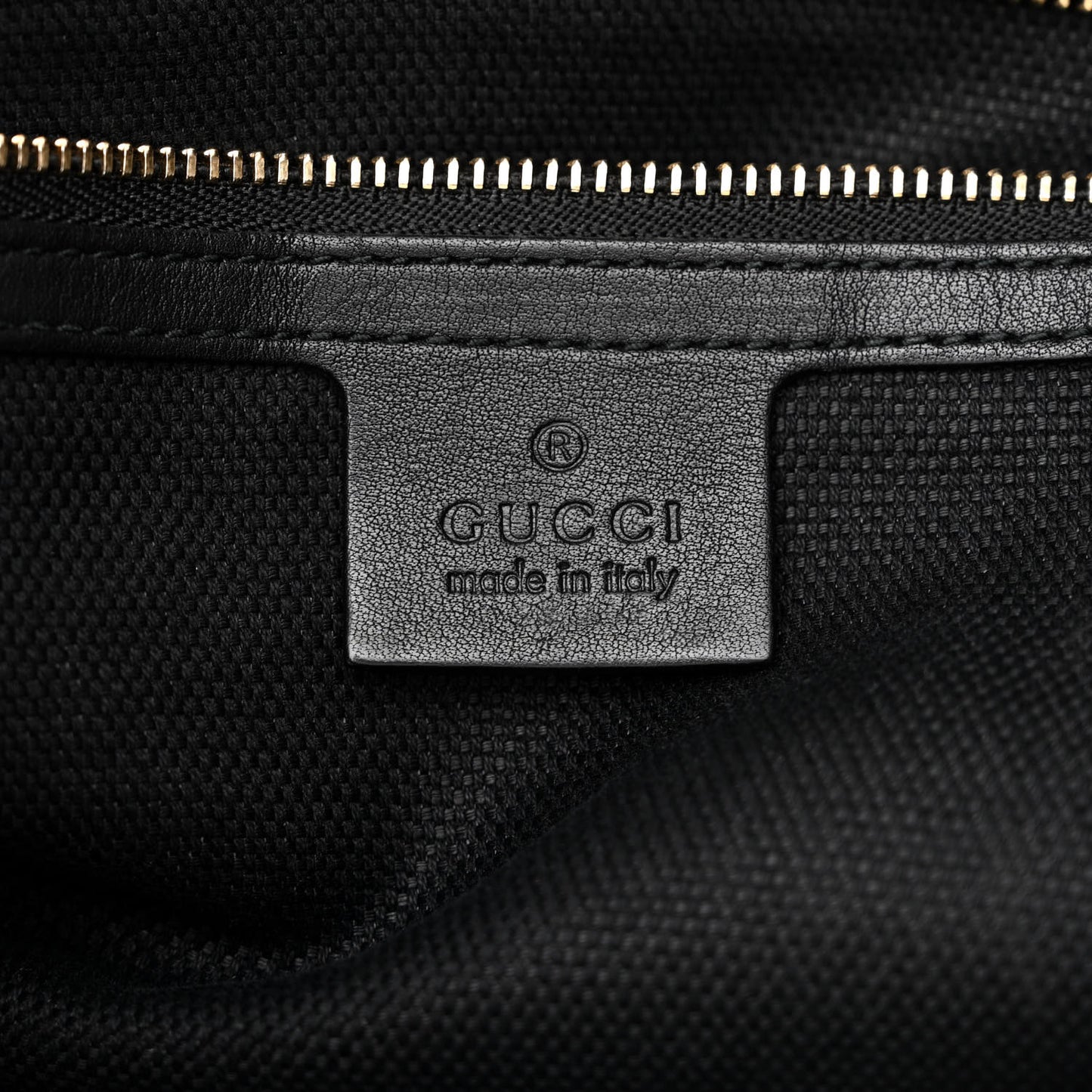 Patent Medium Soho Chain Shoulder Bag Black