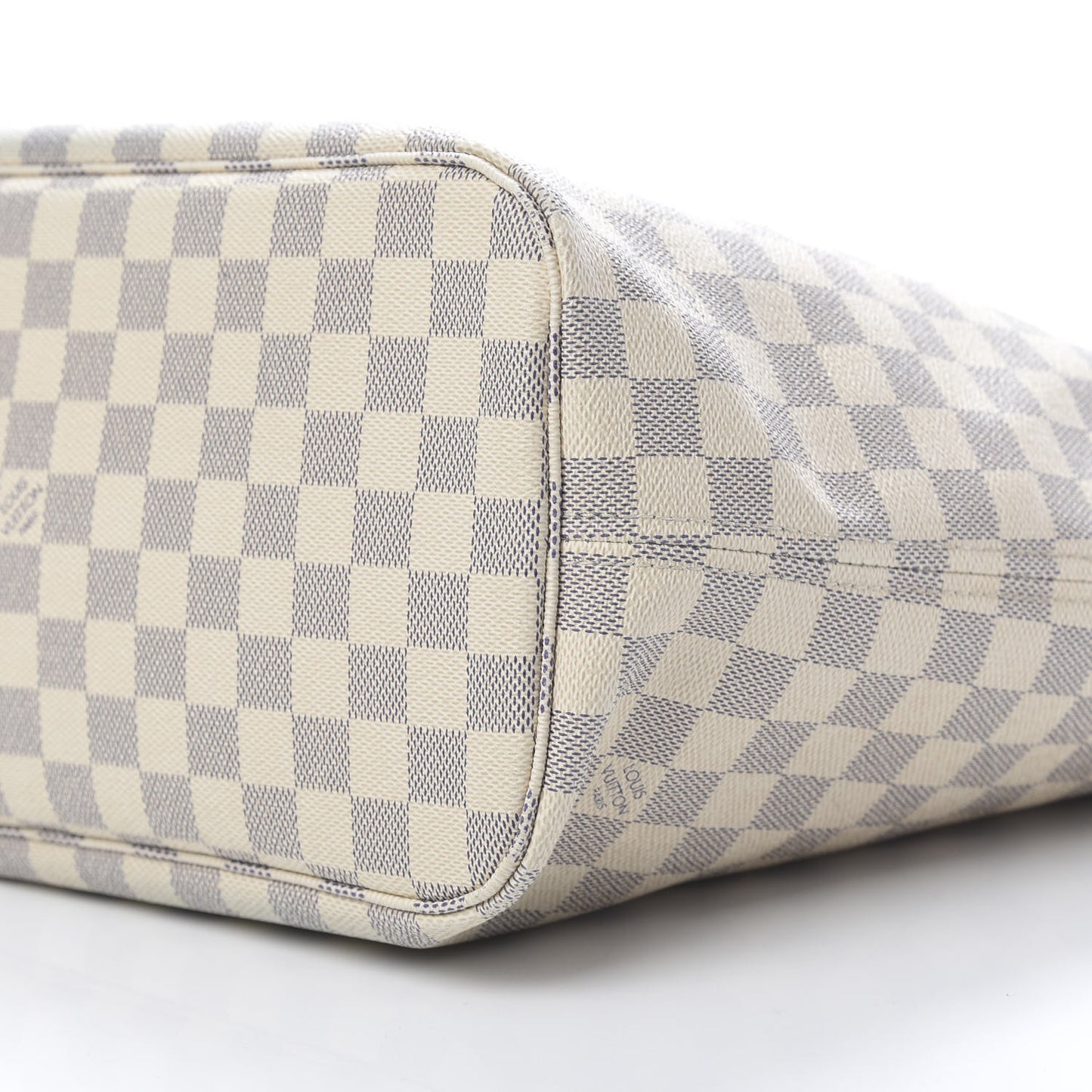 Damier Azur Neo Neverfull MM Rose Ballerine
