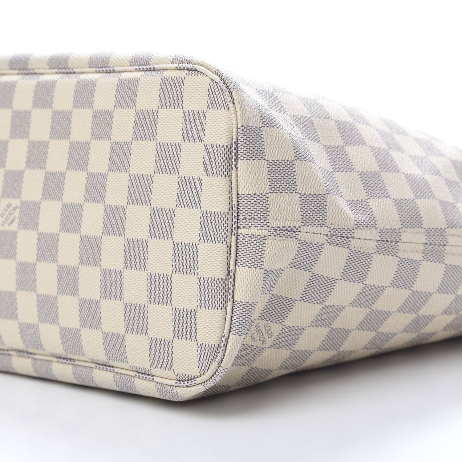 Louis Vuitton Damier Azur Neo Neverfull MM Rose Ballerine 12 of 15