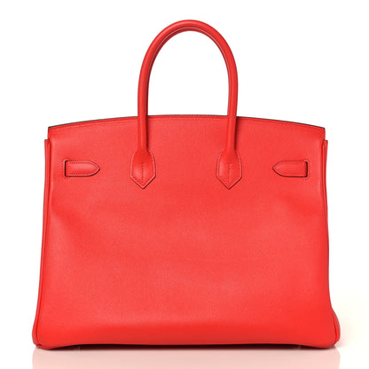 Hermes Epsom Birkin 35 Rose Jaipur 4 of 33