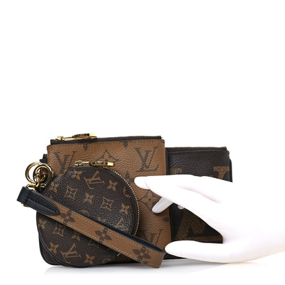 Louis Vuitton Reverse Monogram Giant Trio Pouch 2 of 10