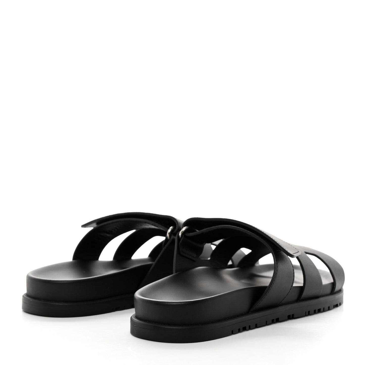 Calfskin Womens Chypre Sandals 38 Black