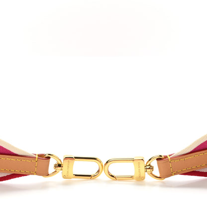 Louis Vuitton Jacquard Speedy Bandouliere 20 Shoulder Strap Fuchsia 4 of 4