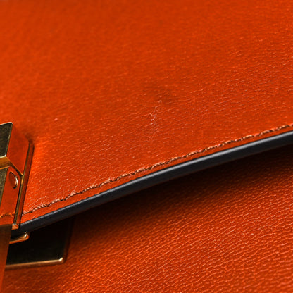 Givenchy Goatskin Suede Small GV3 Shoulder Bag Chestnut 6 of 10