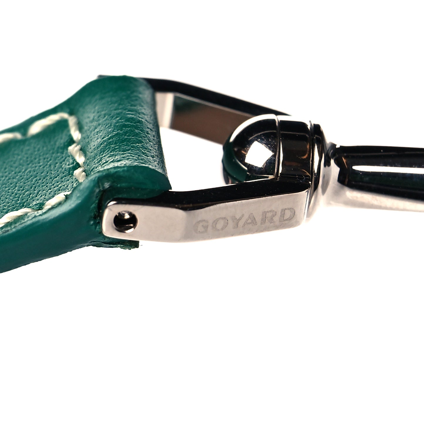 Calfskin Adjustable Shoulder Strap Green