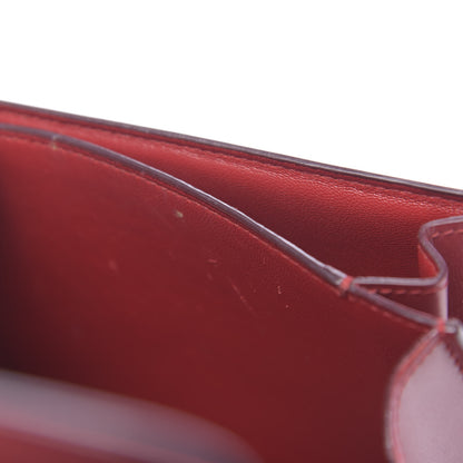 Celine Box Calfskin Small Classic Box Flap Bag Red 11 of 14