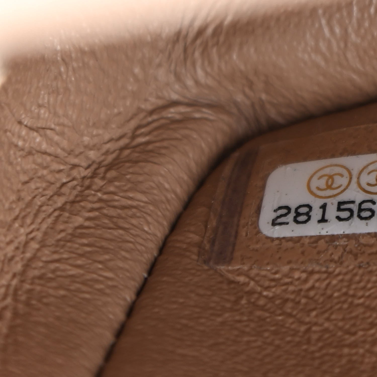 Chanel Aged Calfskin Quilted 2.55 Reissue Mini Flap Beige 9 of 9