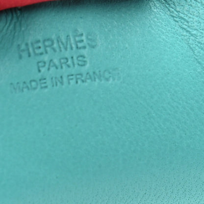 Hermes Milo Lambskin Grigri Rodeo Bag Charm PM Lagon Bleu Izmir Bougainvillea 3 of 3