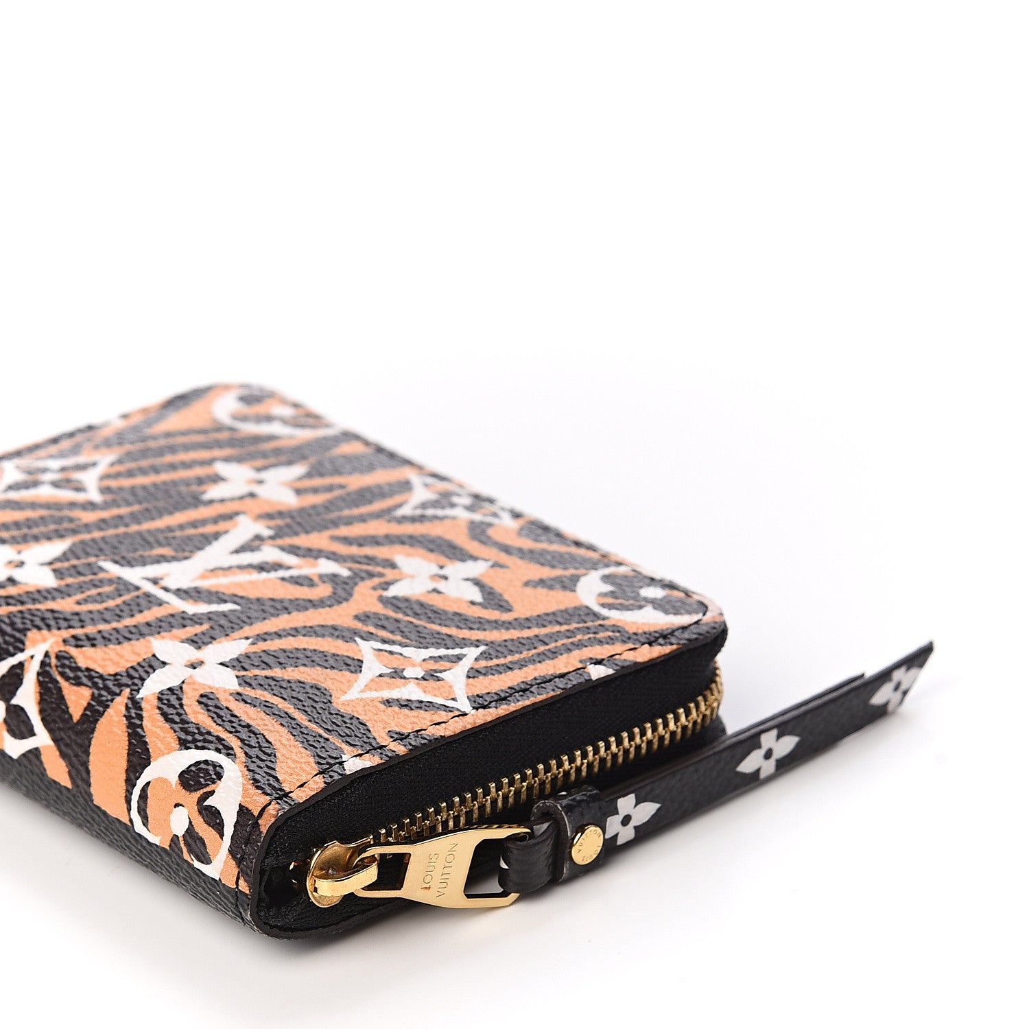Louis Vuitton Monogram Giant Jungle Zippy Coin Purse Black 6 of 10