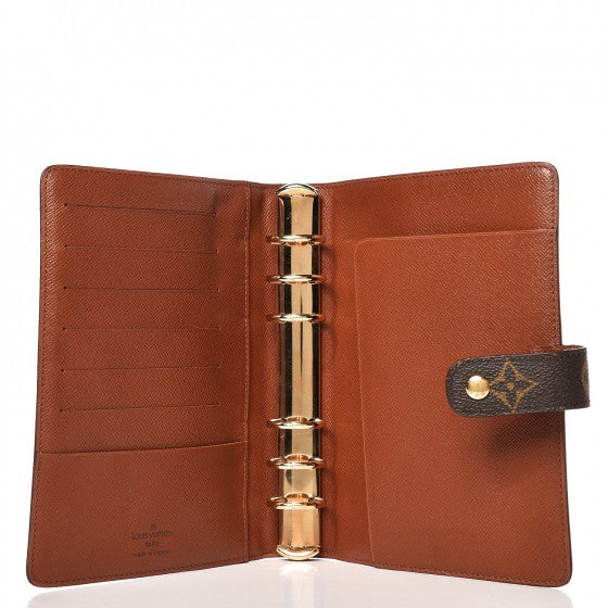 Monogram Medium Ring Agenda Cover