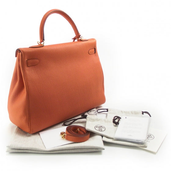 Clemence KELLY 35 Handbag Orange