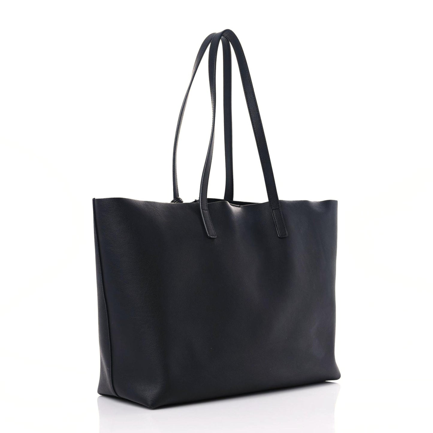 Calfskin Large Shopping Tote Black