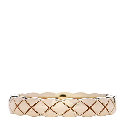 Chanel 18K Beige Gold Mini Coco Crush Ring 50 5.25 3 of 4