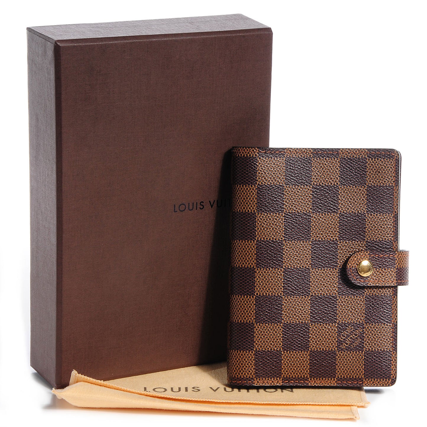 Damier Ebene Small Ring Agenda
