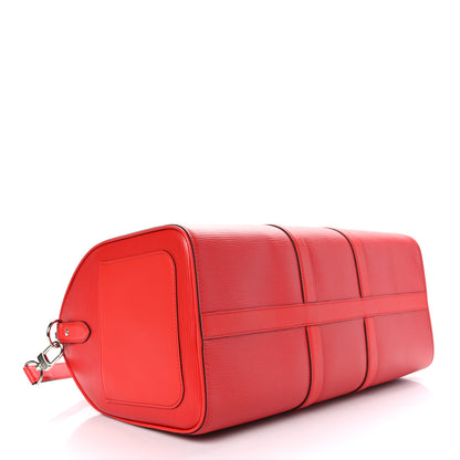 Louis Vuitton X Supreme Epi Keepall Bandouliere 45 Red 3 of 10