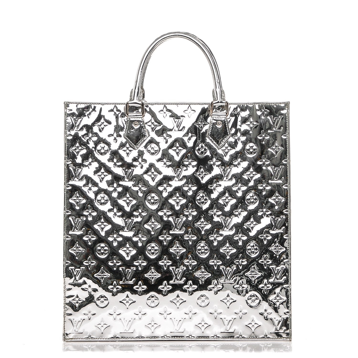 Louis Vuitton Monogram Miroir Sac Plat Silver 1 of 6