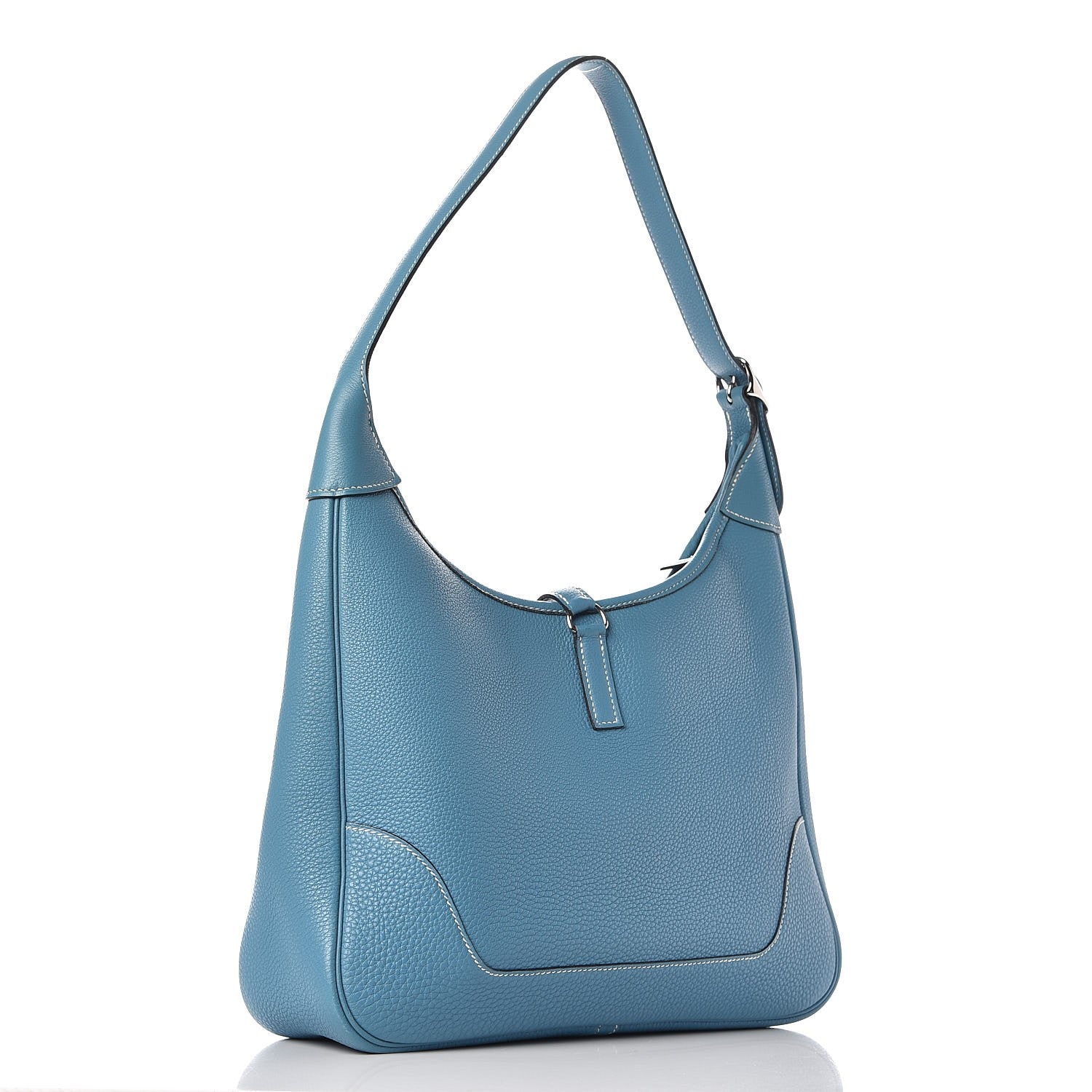 Hermes Togo Trim 35 Hobo Blue Jean 3 of 9