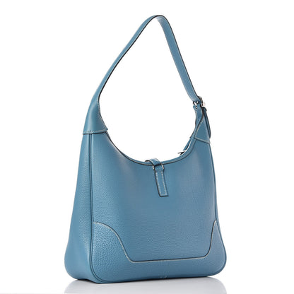 Hermes Togo Trim 35 Hobo Blue Jean 3 of 9