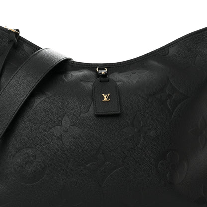 Louis Vuitton Empreinte Monogram Giant CarryAll MM Black 8 of 10