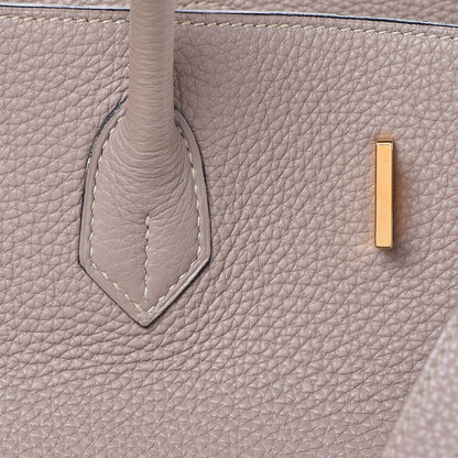 Hermes Togo Birkin 40 Gris Tourterelle 26 of 36