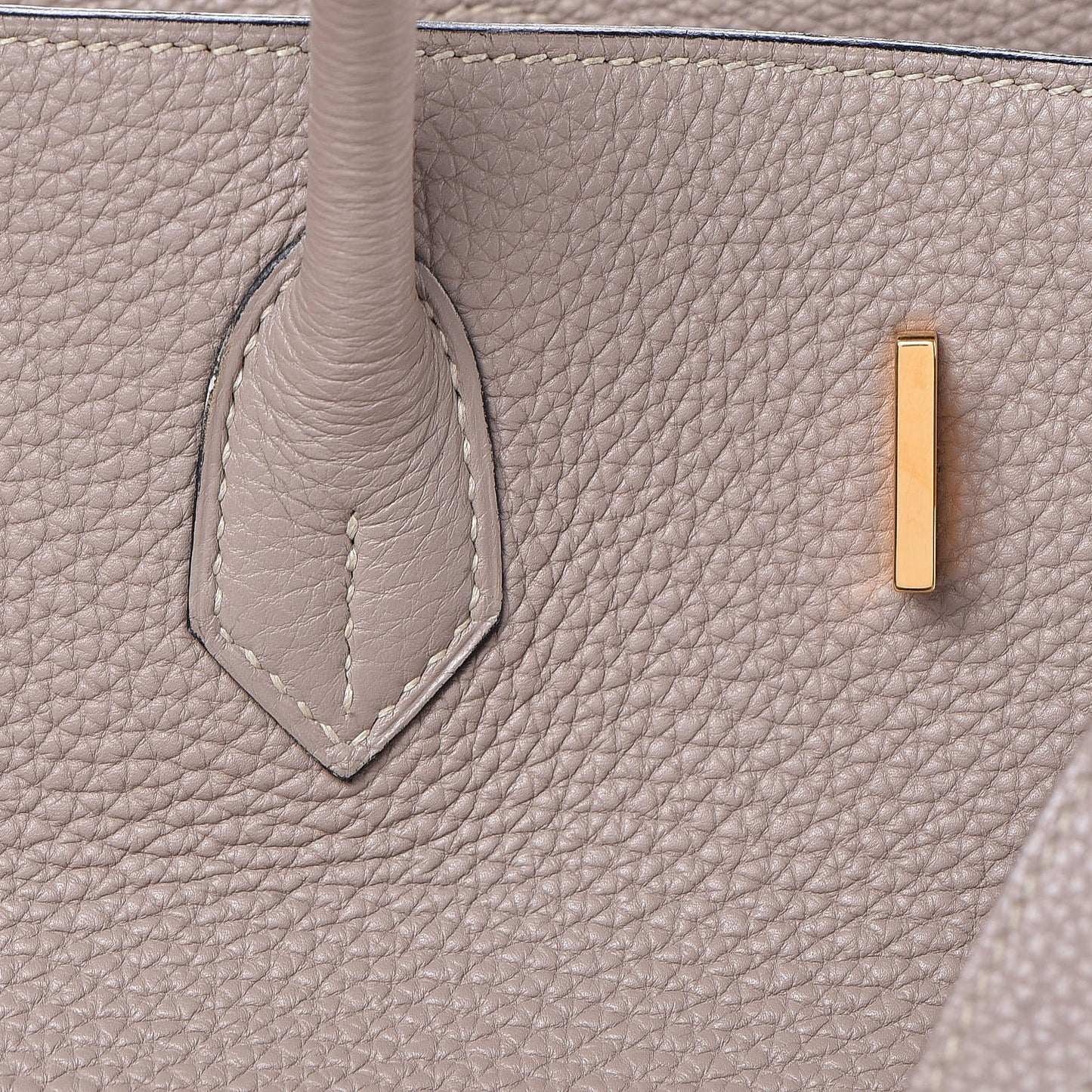Togo Birkin 40 Gris Tourterelle