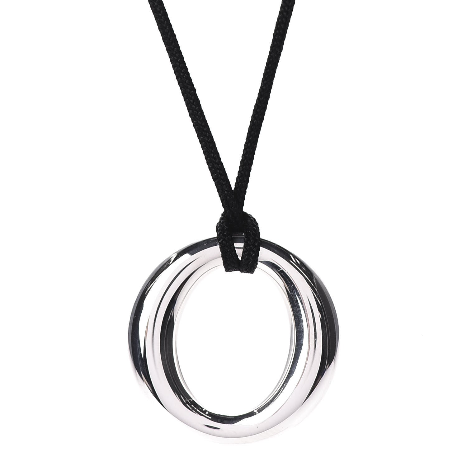 Tiffany Sterling Silver Elsa Peretti Sevillana Pendant Necklace 4 of 6