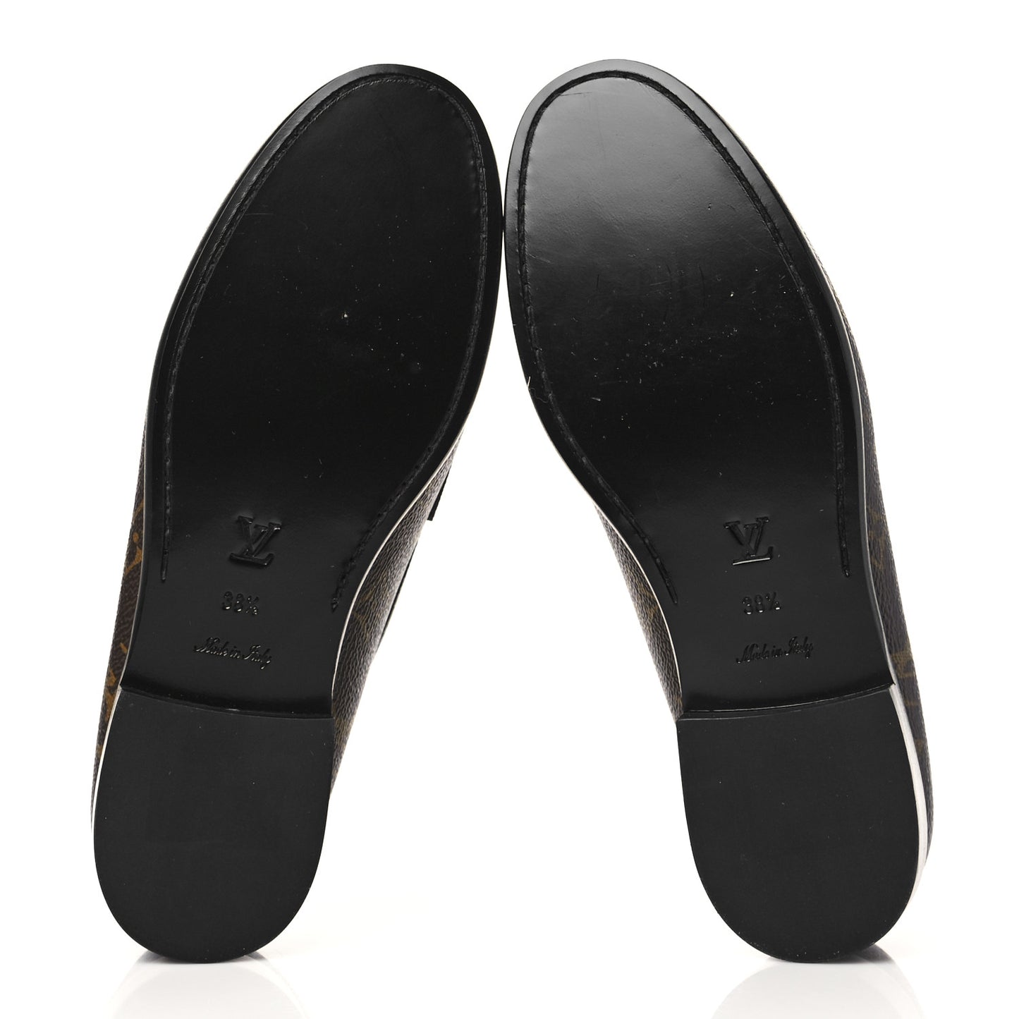 Monogram Chess Flat Loafer 38.5