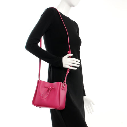 3.1 Phillip Lim 3.1 Smooth Calfskin Mini Soleil Bucket Bag Bougainvillea 2 of 8