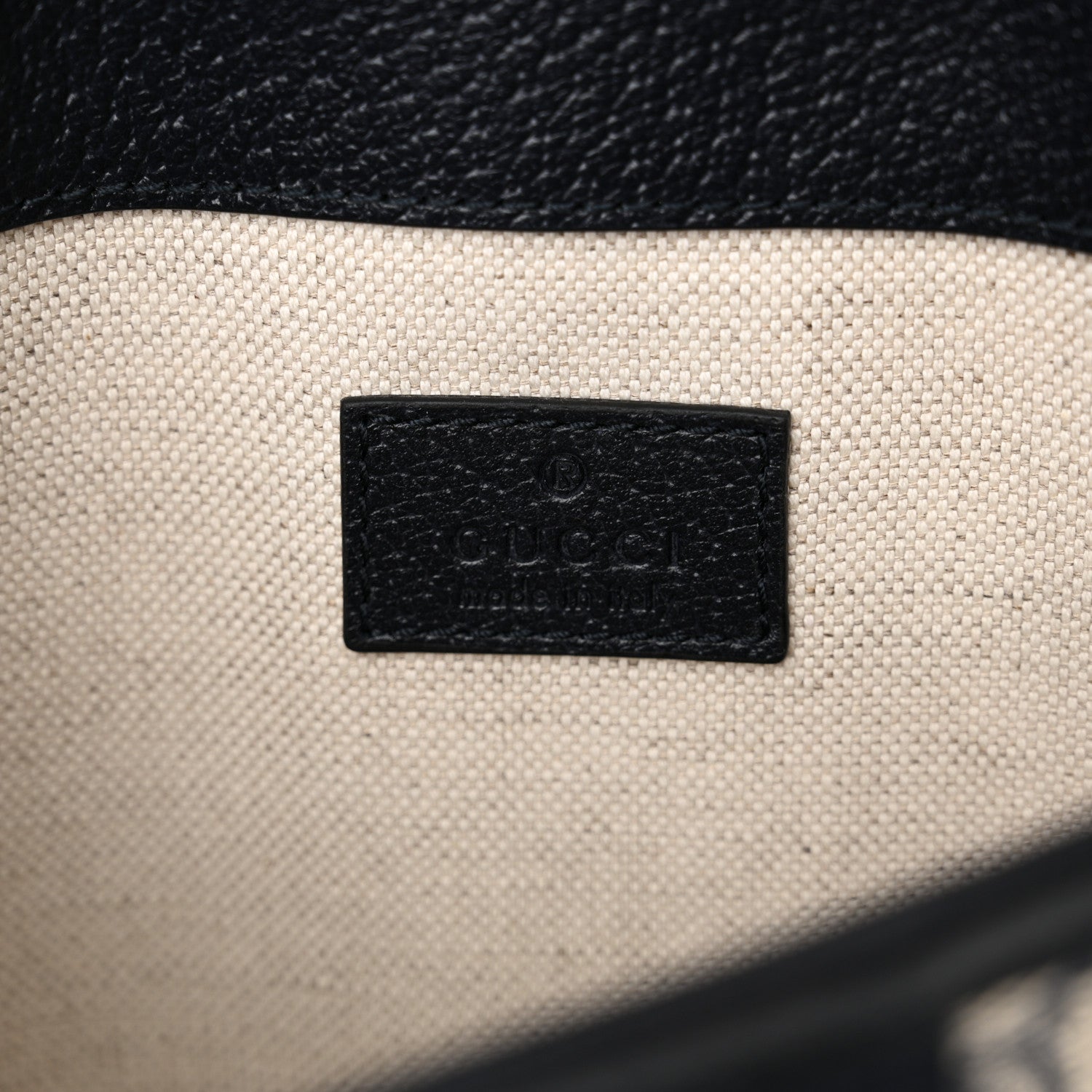 Gucci GG Supreme Monogram Web Small Ophidia Belt Bag 90 36 Beige Navy 6 of 11