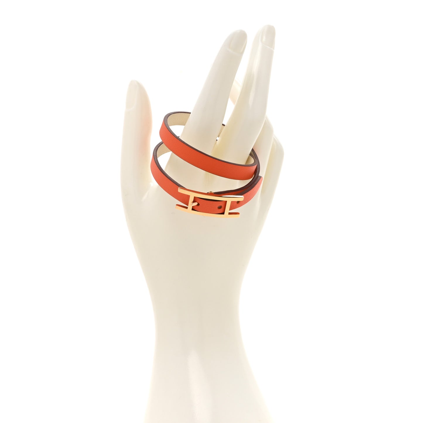 Swift Behapi Double Tour Bracelet T3 Orange Minium Nata