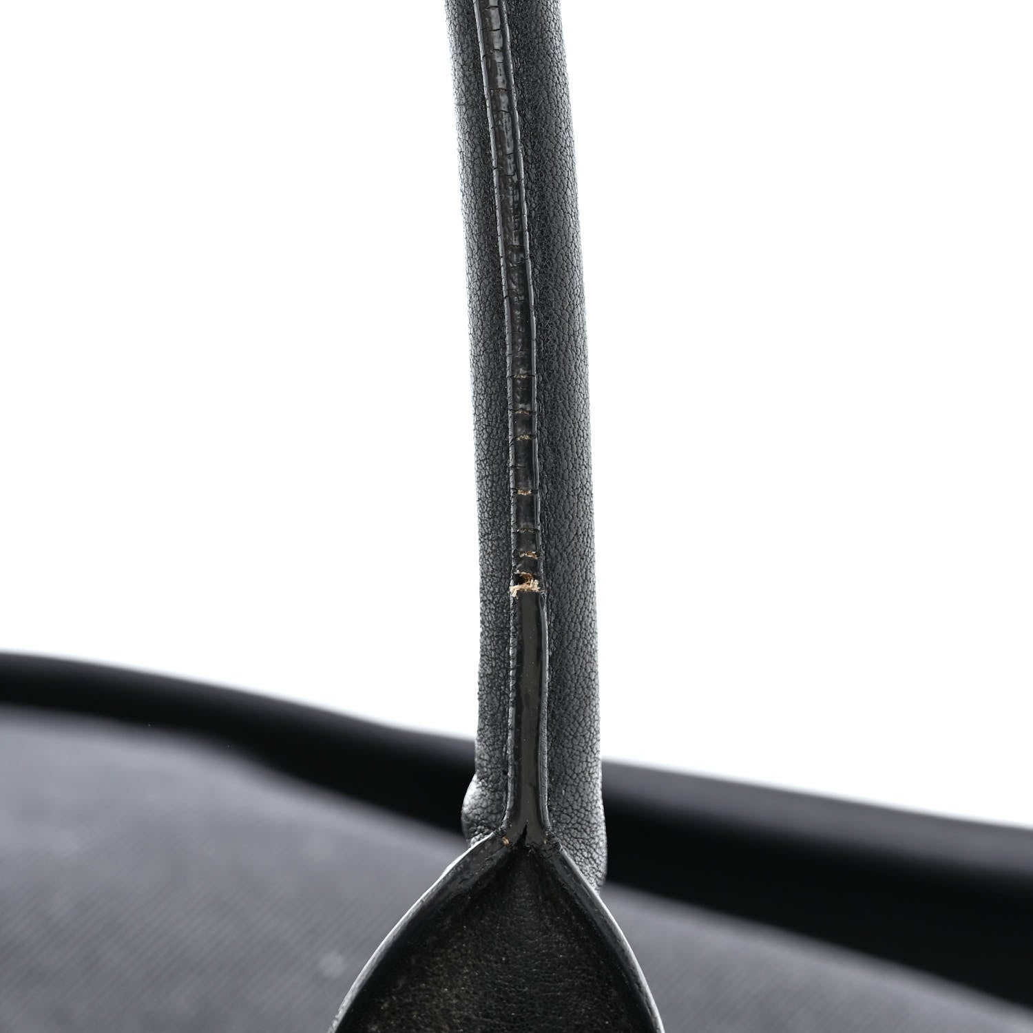 Saint Laurent Linen Calfskin Rive Gauche Tote Black 13 of 17