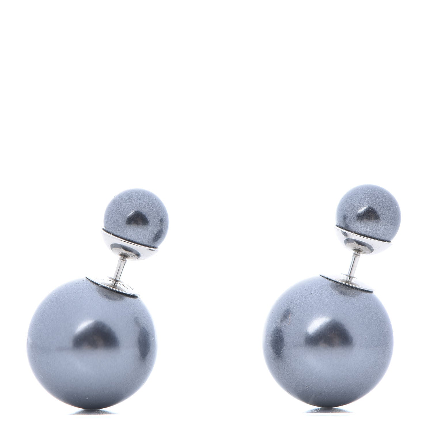 Christian Dior Mise En Dior Tribal Earrings Grey 1 of 4
