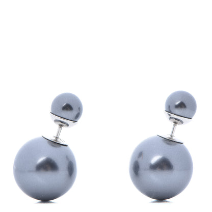 Christian Dior Mise En Dior Tribal Earrings Grey 1 of 4