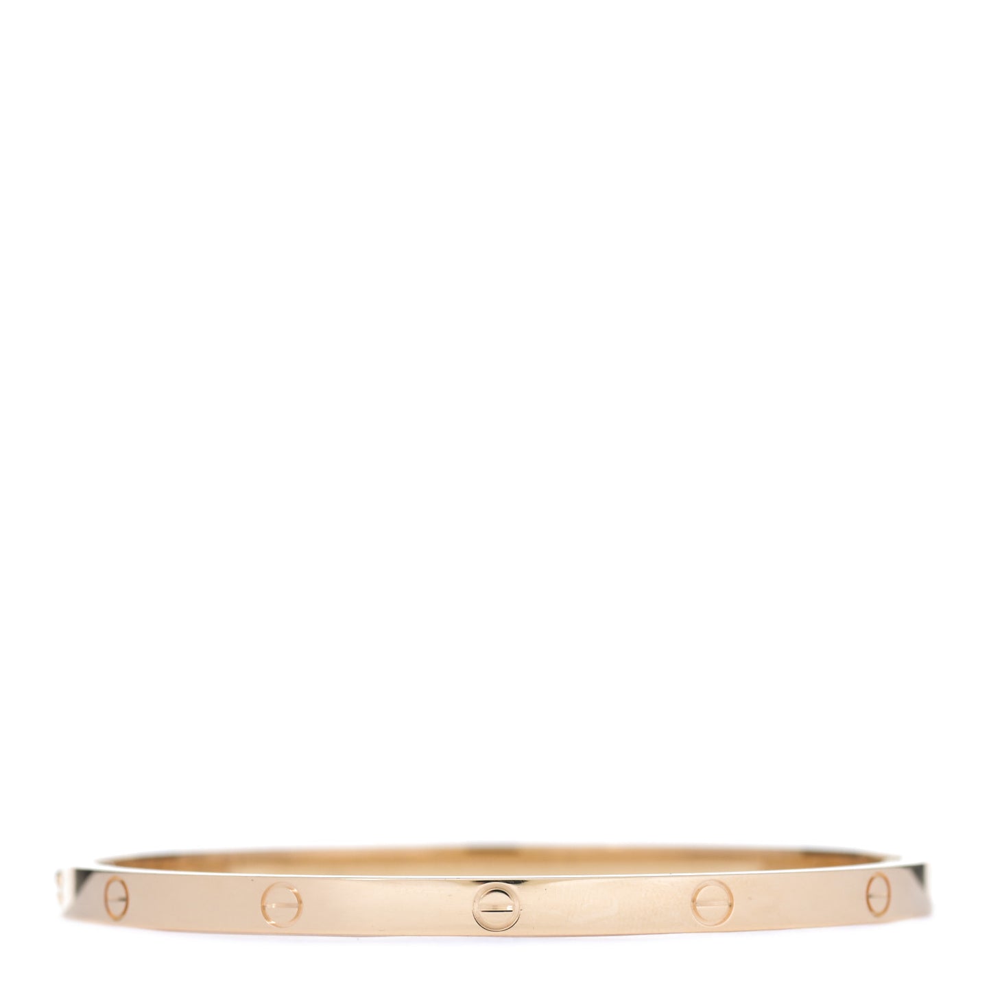 18K Yellow Gold Small LOVE Bracelet 16
