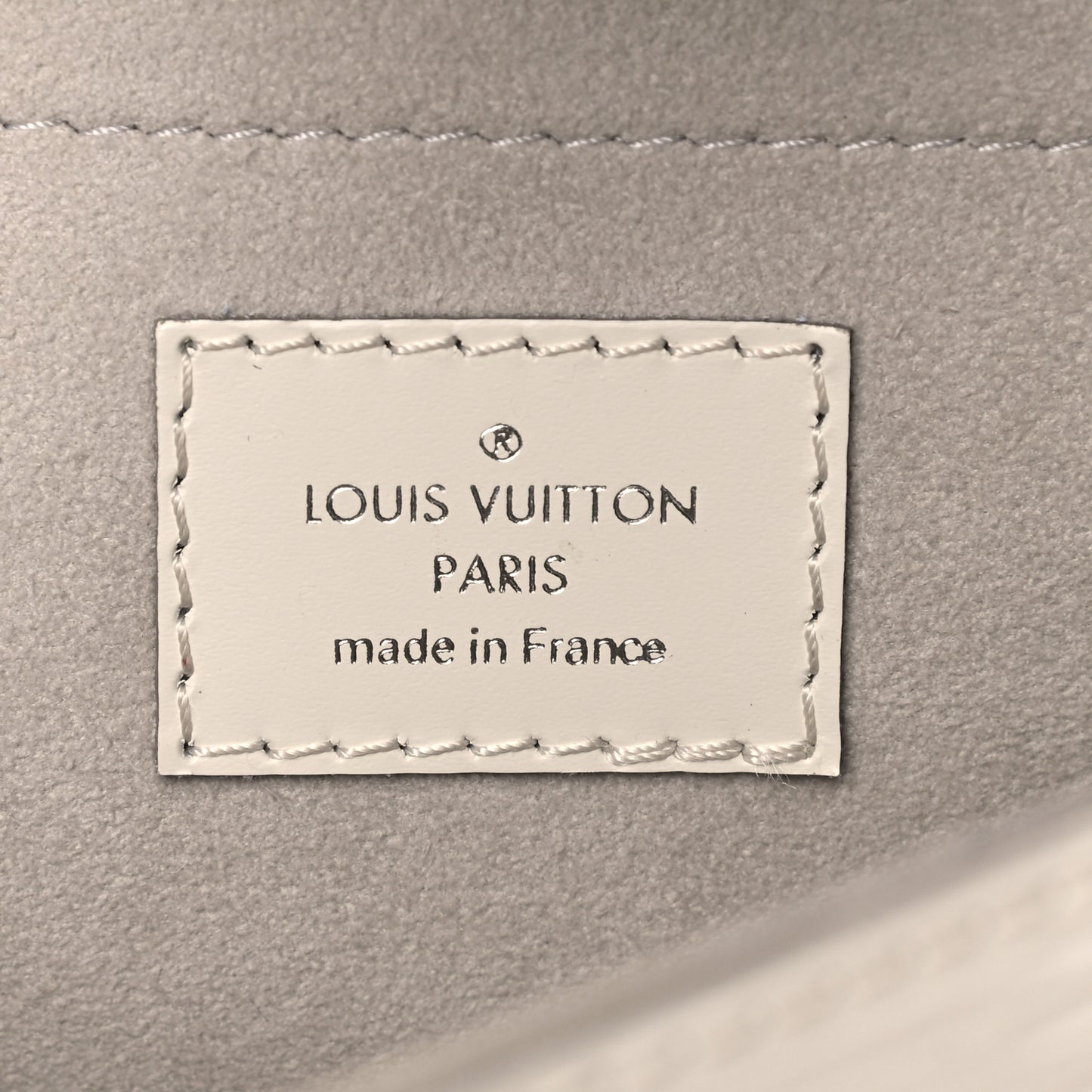 Epi Montaigne Clutch Ivory