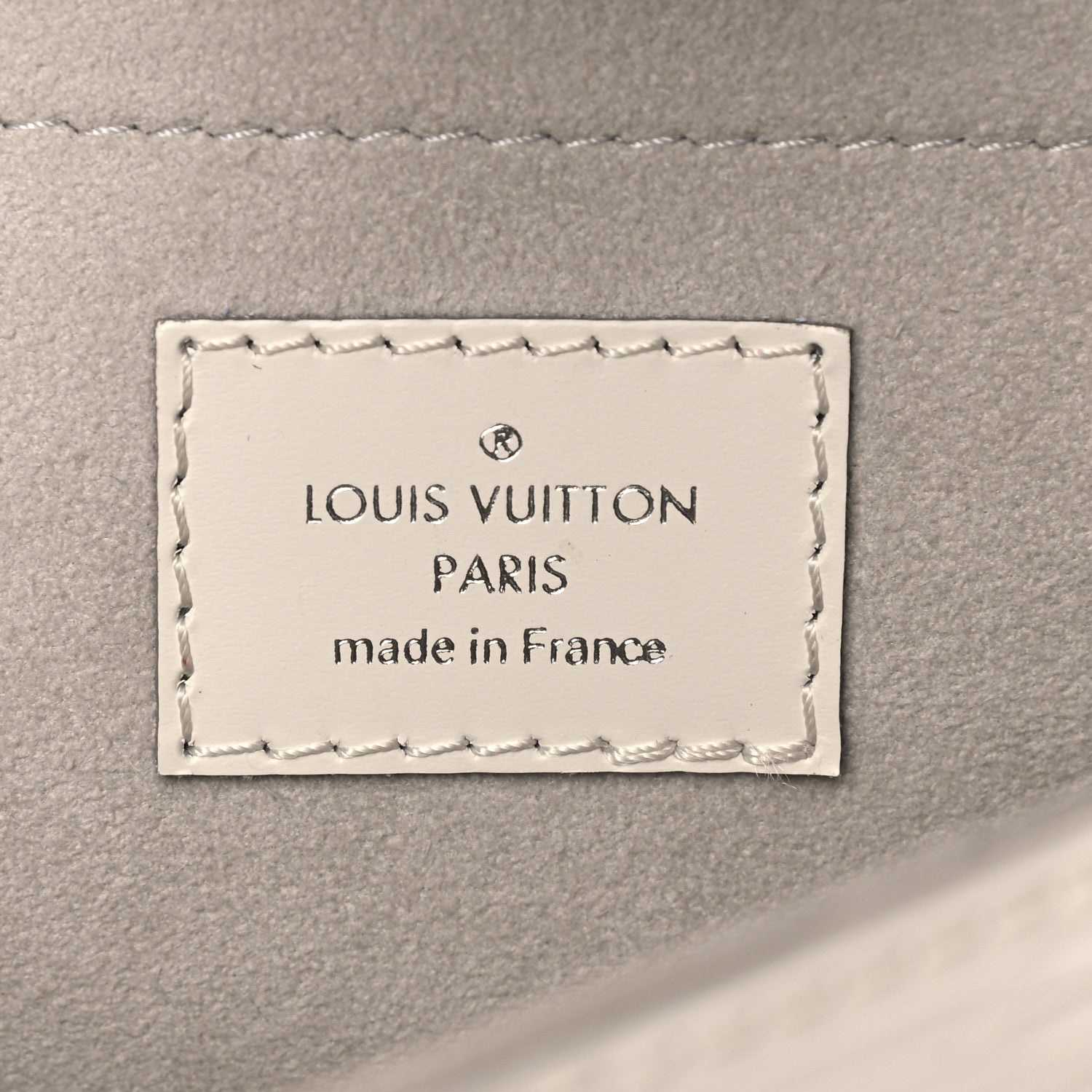 Louis Vuitton Epi Montaigne Clutch Ivory 6 of 11