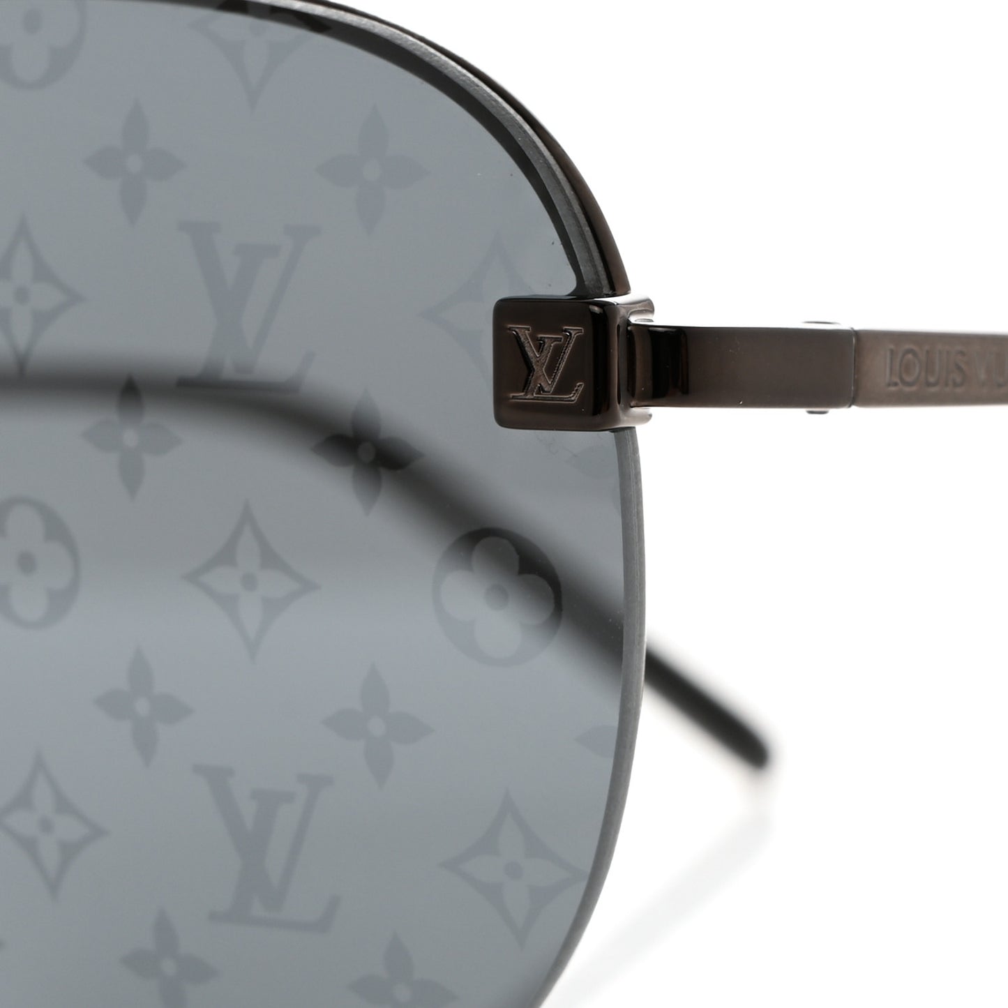 Monogram Clockwise Sunglasses Z1019E Dark Gun