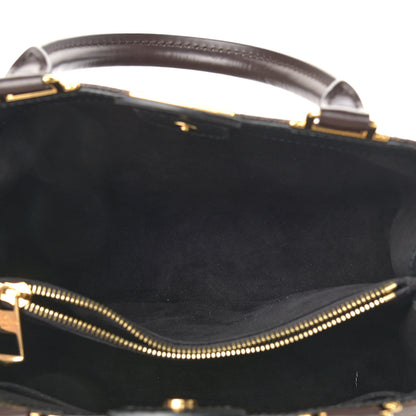 Louis Vuitton Damier Ebene Cuir Taurillon Brittany Black 5 of 9
