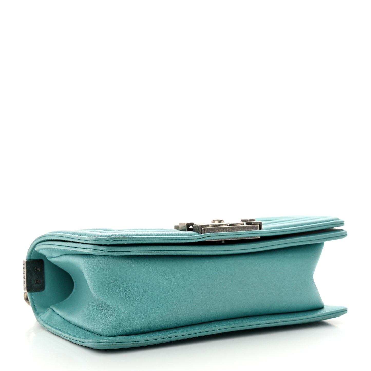 Galuchat Stingray Small Boy Flap Turquoise