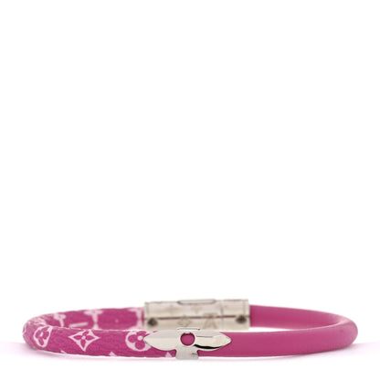 Louis Vuitton Monogram Escale Daily Confidential Bracelet 17 Fuchsia 1 of 6