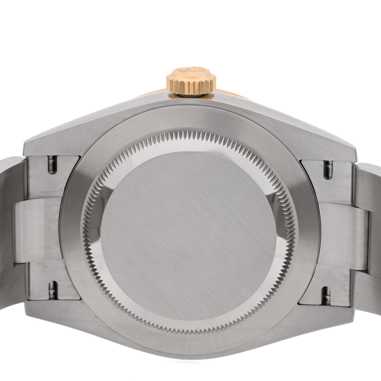 Rolex Stainless Steel 18K Yellow Gold 41mm Oyster Perpetual 100th Anniversary Watch Slate 134303 4 of 5