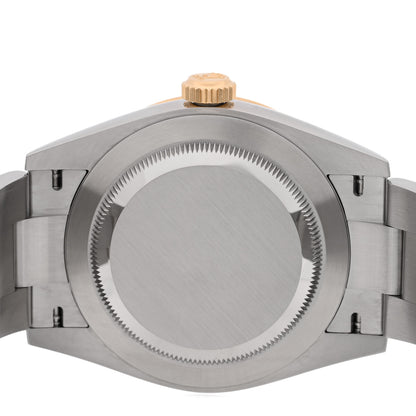 Rolex Stainless Steel 18K Yellow Gold 41mm Oyster Perpetual 100th Anniversary Watch Slate 134303 4 of 5