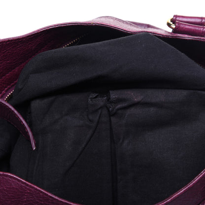 Balenciaga Lambskin Classic Gold Hardware Velo Violet Prune 17 of 17