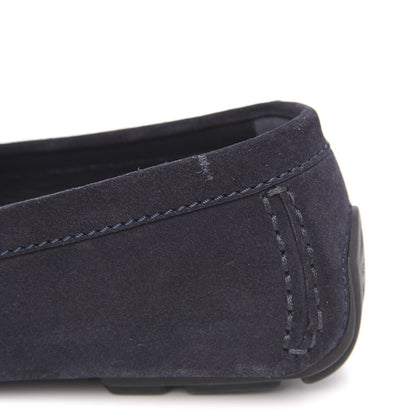 Louis Vuitton Suede Racetrack Moccasin Loafers 9.5 Marine 8 of 9