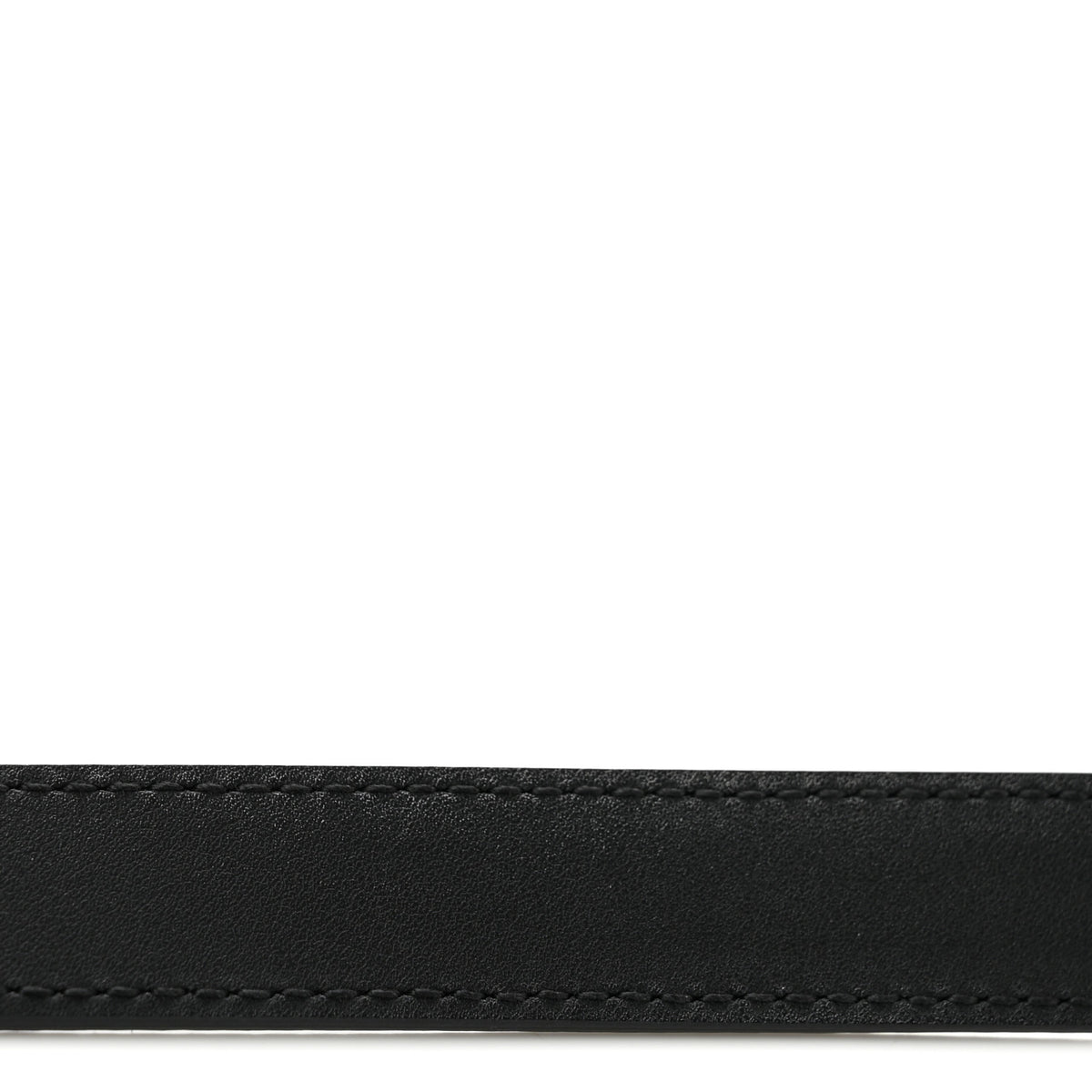 Plutone Calfskin Palladium Double G 20mm Belt 100 40 Black