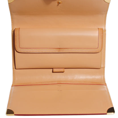 Louis Vuitton Monogram Multicolor Porte Tresor International Wallet Black 6 of 9