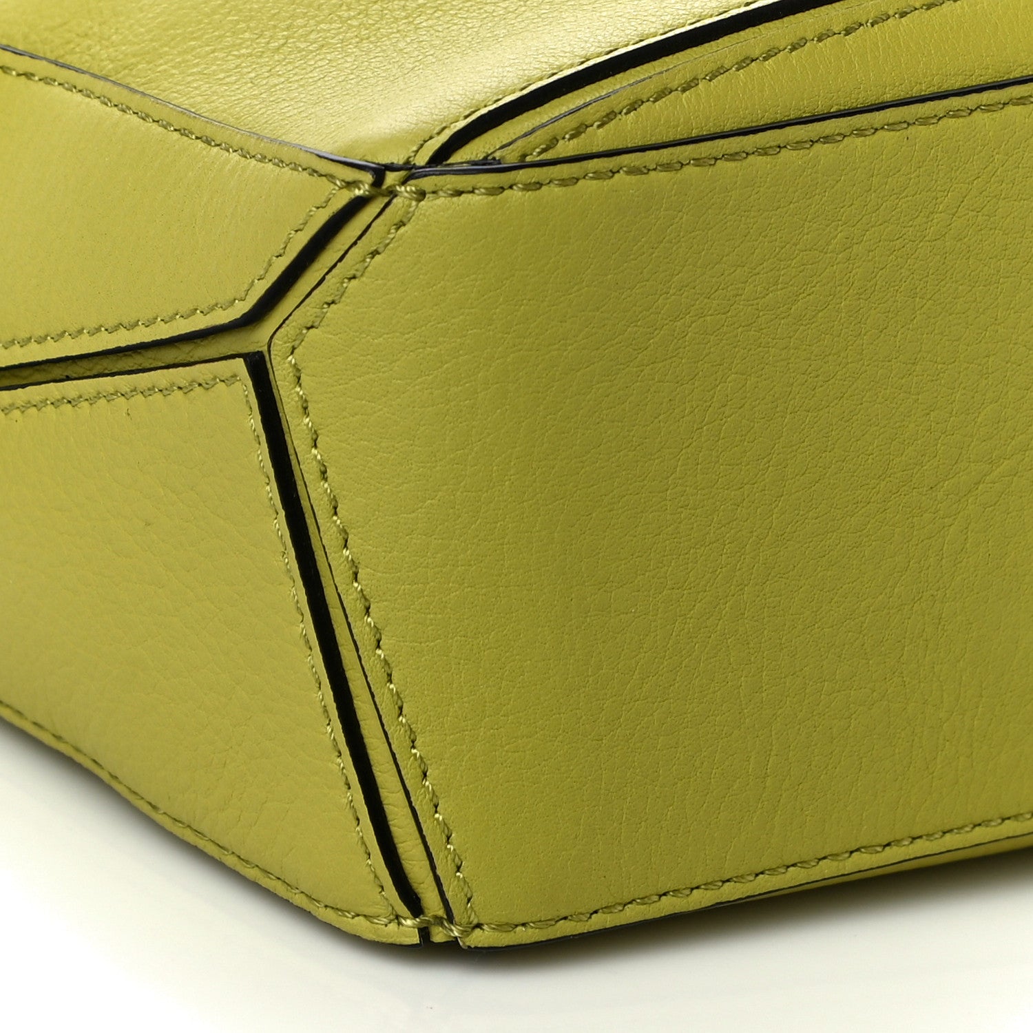 Loewe Calfskin Mini Puzzle Bag Green 8 of 9