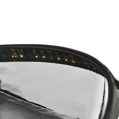 Saint Laurent Patent Calfskin Opyum 110 Sandals 40 Black Gold 7 of 9
