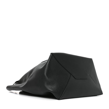Celine Soft Grained Calfskin Medium Belt Cabas Phantom Black 4 of 9